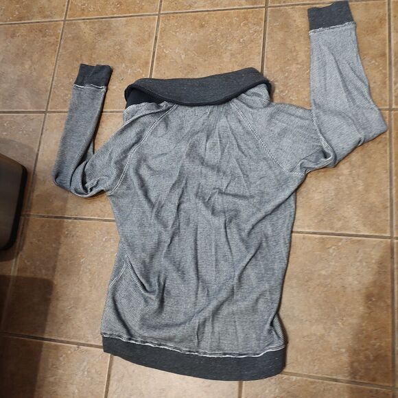 Diesel Sylvestre Men's Full Zip Mock Neck Sweater Gray 100% Cotton Size XL - Picture 10 of 14